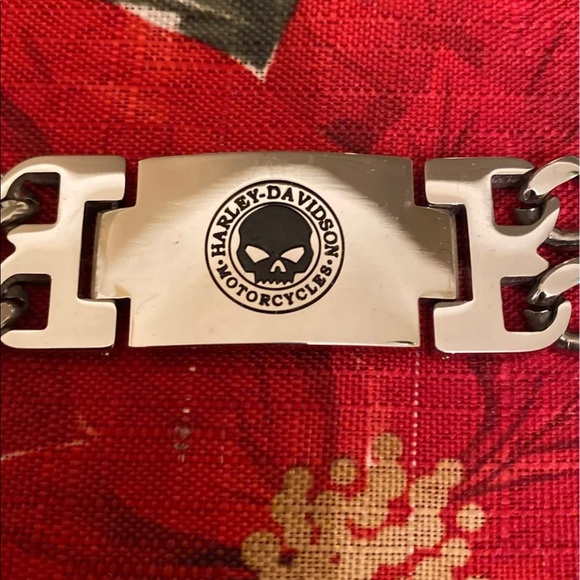 Harley-Davidson Other - HD Willie G Skull Men’s Chain Bracelet